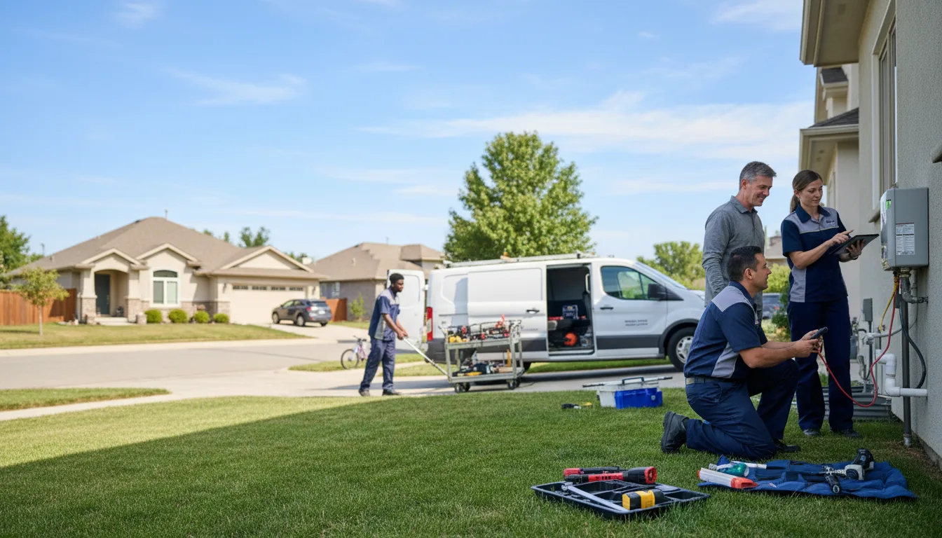 Tankless water heater service in Mullen, NE